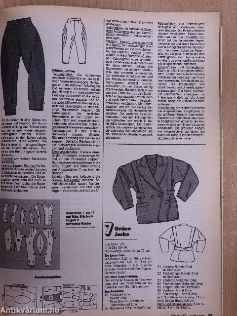 Burda Moden Oktober 1987