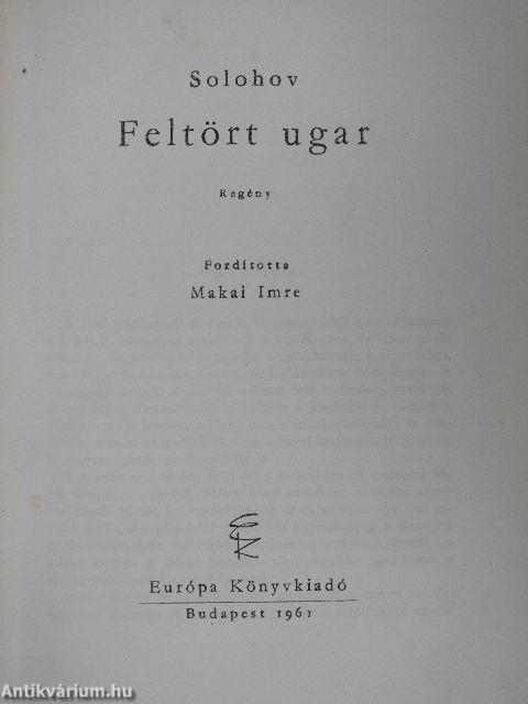 Feltört ugar