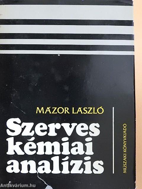 Szerveskémiai analízis