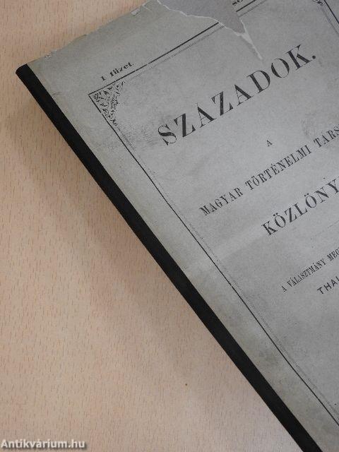 Századok 1868. január-december