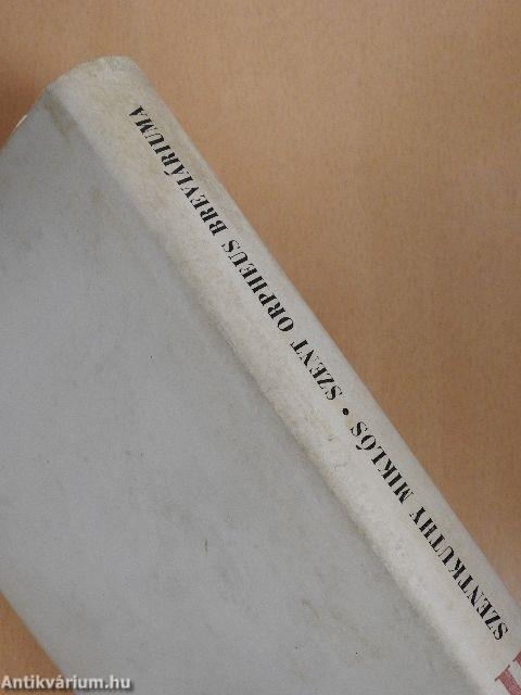 Szent Orpheus breviáriuma III.