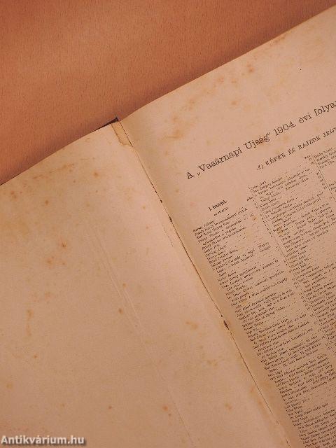 Vasárnapi Ujság 1904. (nem teljes évfolyam)/A Vasárnapi Ujság Regénytára 1904. január-december