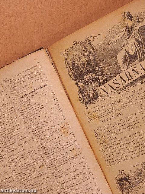Vasárnapi Ujság 1904. (nem teljes évfolyam)/A Vasárnapi Ujság Regénytára 1904. január-december
