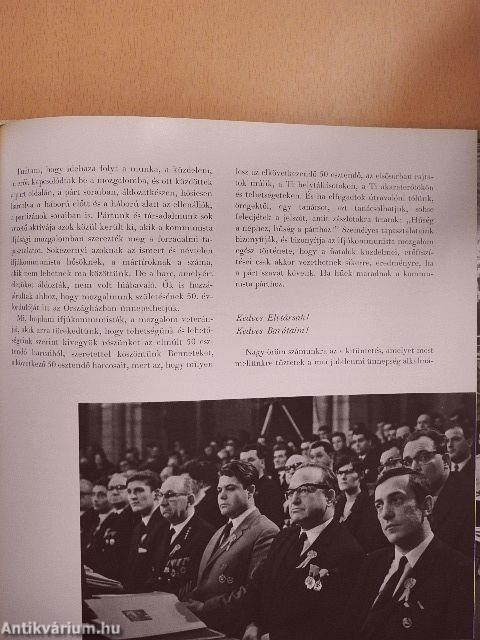 Ötvenéves a Magyar Kommunista Ifjúsági Mozgalom