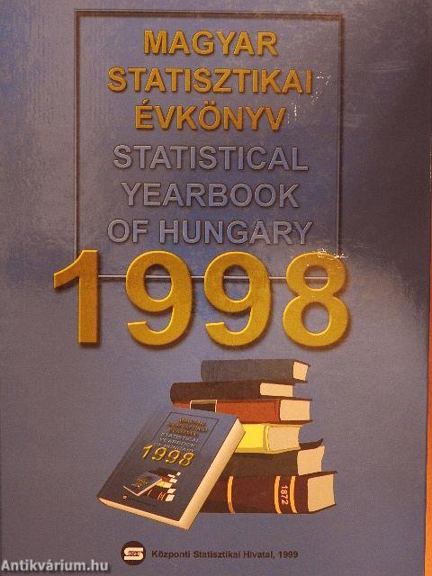 Magyar statisztikai évkönyv 1998