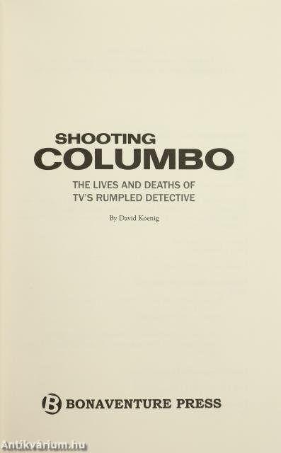 Shooting Columbo (dedikált példány)
