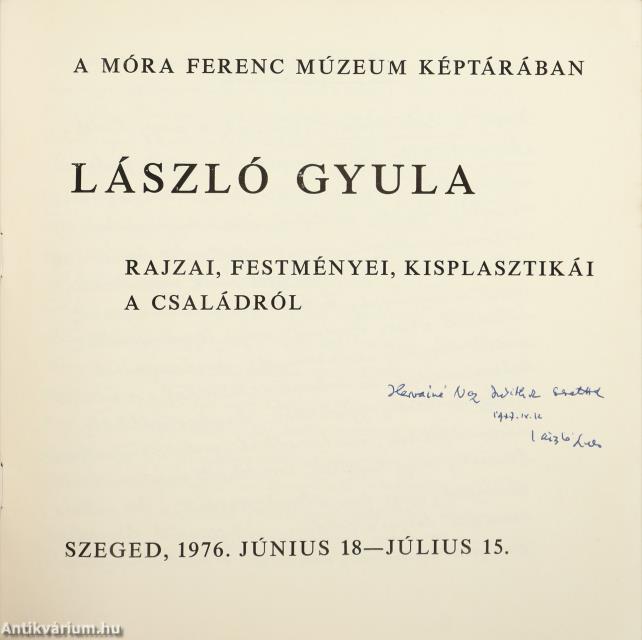 Kortársaim IV. (dedikált példány)