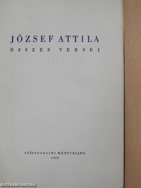 József Attila összes versei