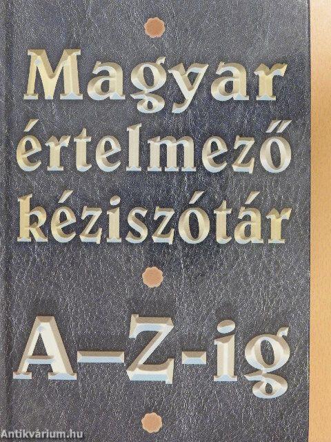 Magyar értelmező kéziszótár