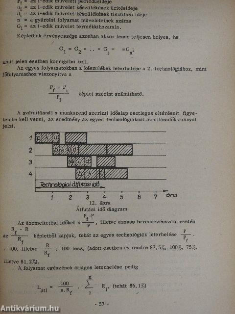 Üzemgazdasági számítások