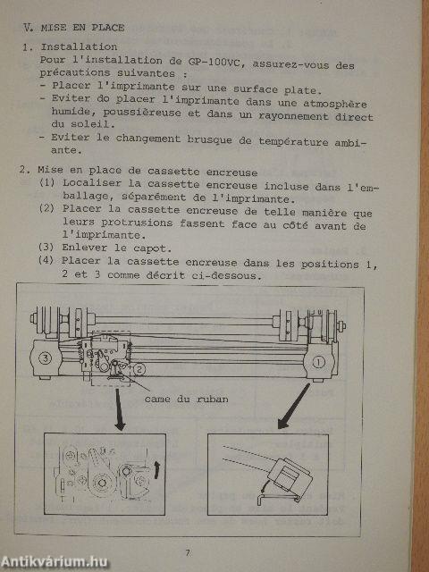 GP-100VC Graphic Printer