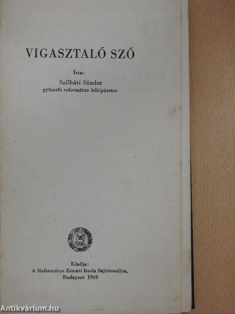 Vigasztaló szó