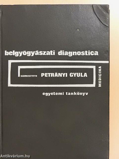 Belgyógyászati diagnostica