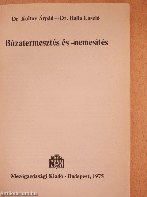 Búzatermesztés és -nemesítés