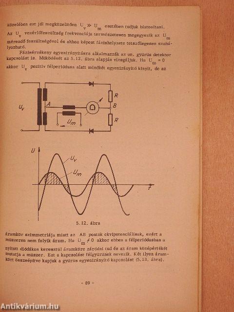 Villamos műszerek és mérések II.