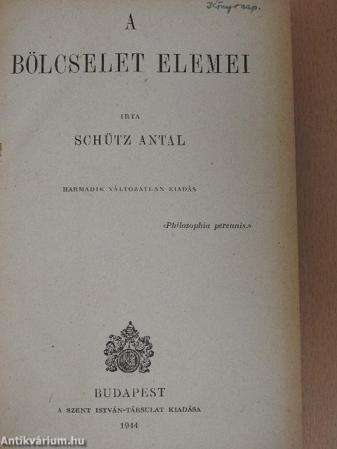 A bölcselet elemei