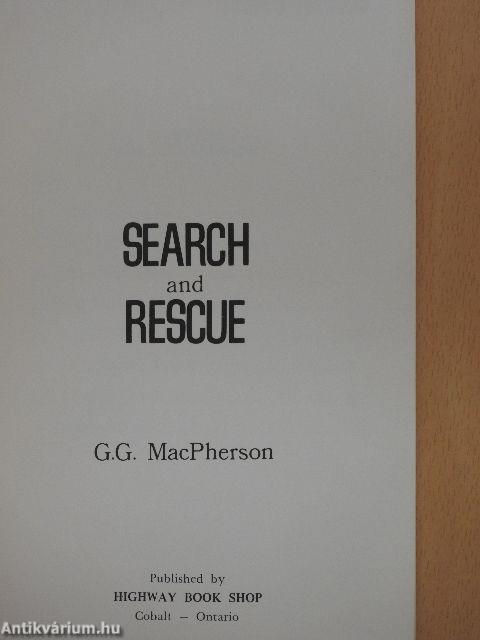 Search and Rescue