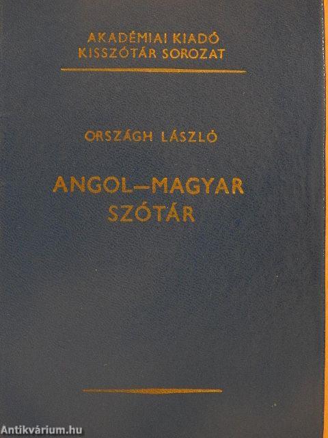 Angol-magyar szótár