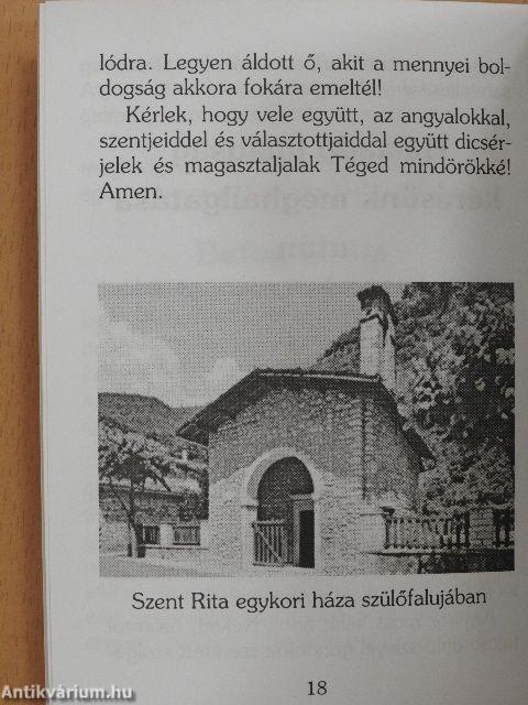 Szent Rita imafüzet