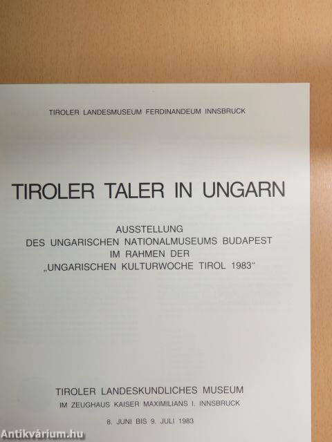 Tiroler Taler in Ungarn