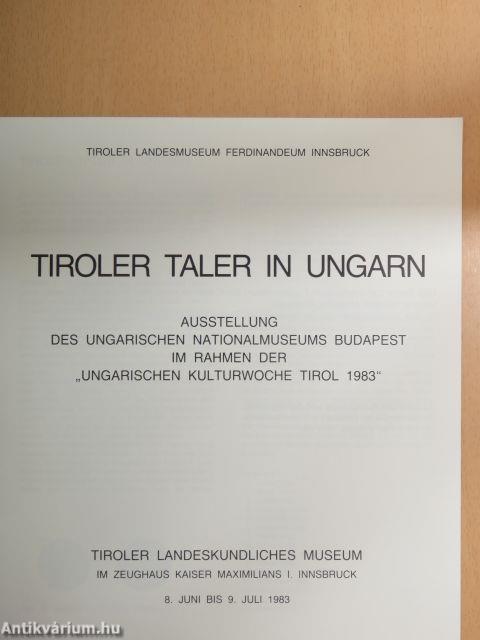 Tiroler Taler in Ungarn