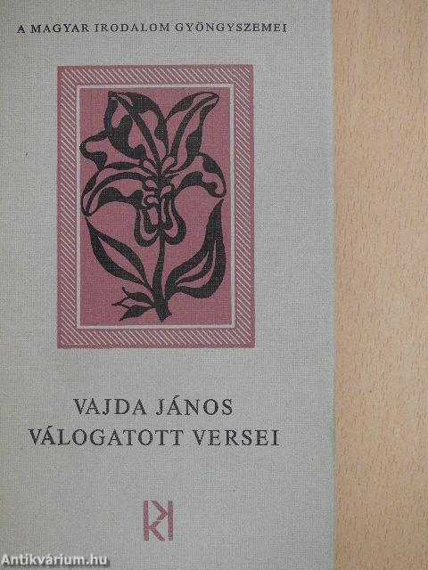 Vajda János válogatott versei