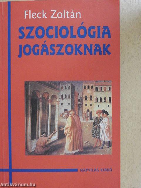 Szociológia jogászoknak