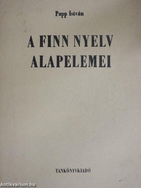A finn nyelv alapelemei