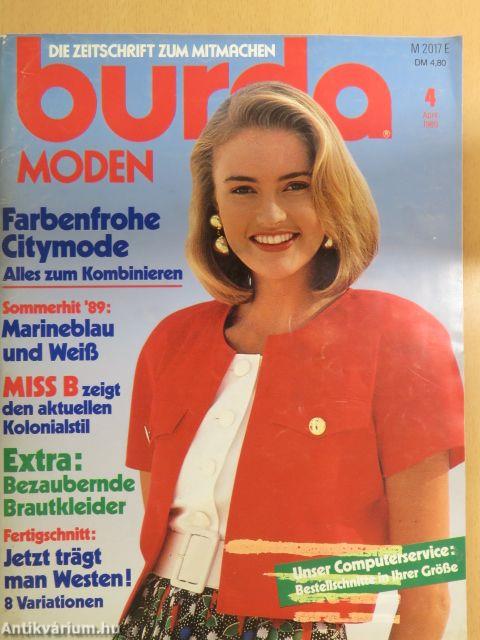 Burda Moden April 1989