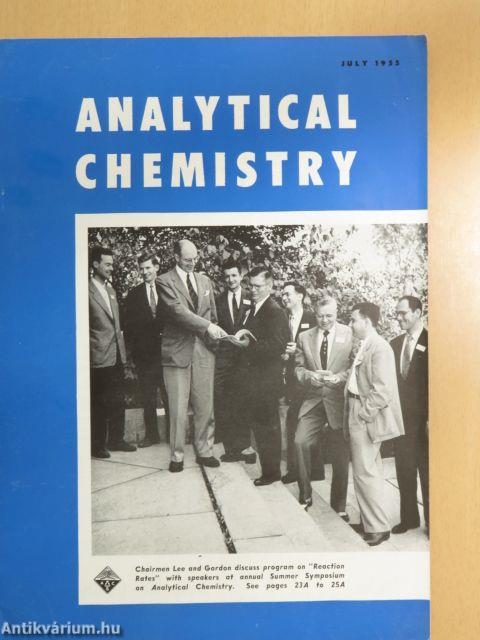 Analytical Chemistry July 1955