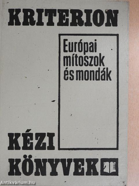 Európai mítoszok és mondák