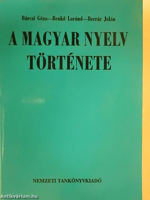 A magyar nyelv története