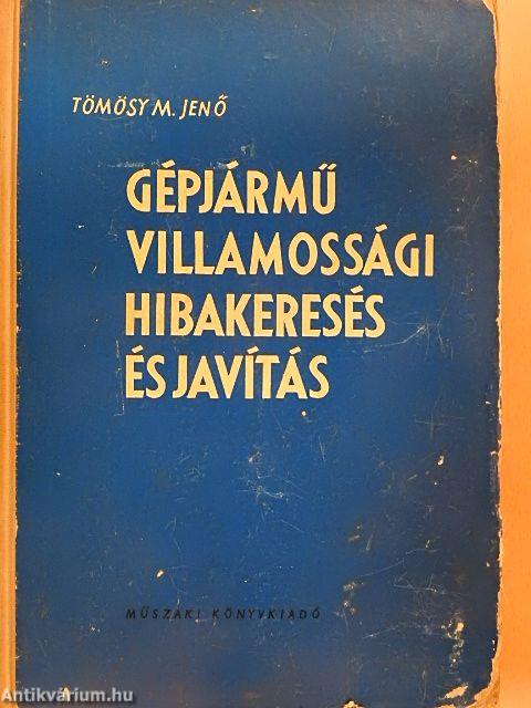 Gépjármű villamossági hibakeresés és javítás