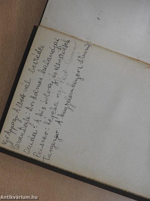 Gróf Apponyi Albert válogatott beszédei/Doktoer Holmes kalandjai/A kis tolvaj/Képek a régi Pest-Budáról/A kegyelemkenyér