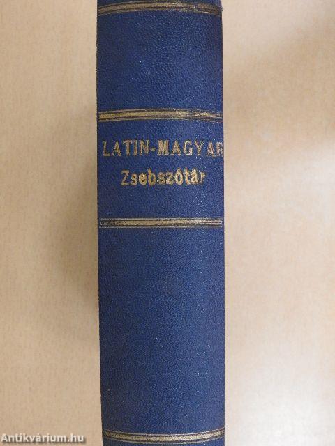 Latin-magyar zsebszótár I-II.