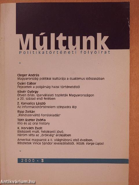 Múltunk 2000/3.