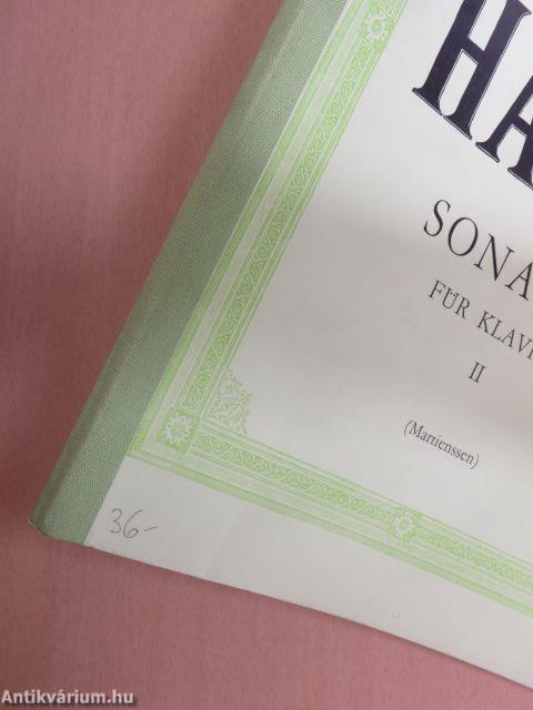 Sonaten für Klavier zu zwei Händen II.