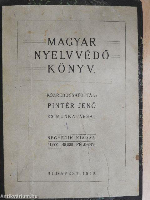 Magyar nyelvvédő könyv