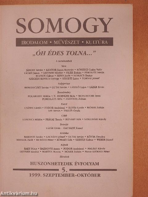 Somogy 1999. szeptember-október