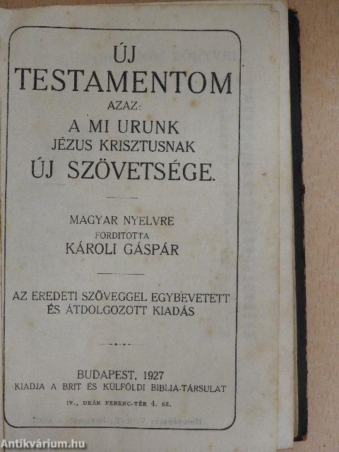 Új Testamentom/A zsoltárok könyve