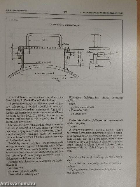 Környezettechnikai kézikönyv