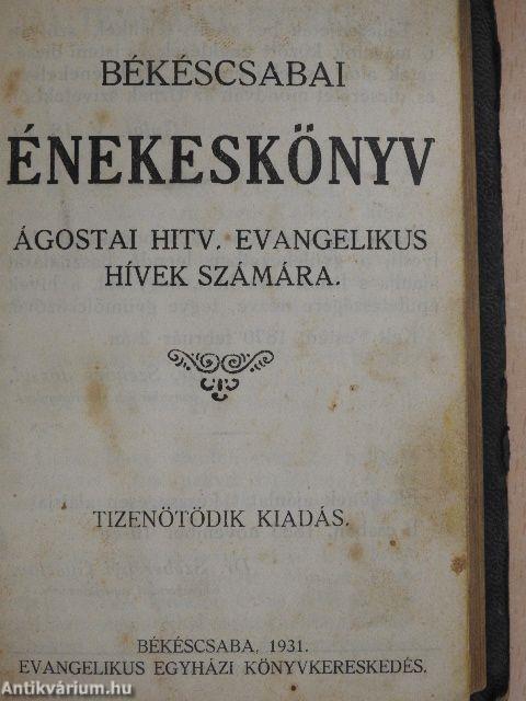 Békéscsabai énekeskönyv