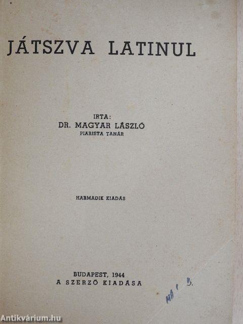 Játszva latinul