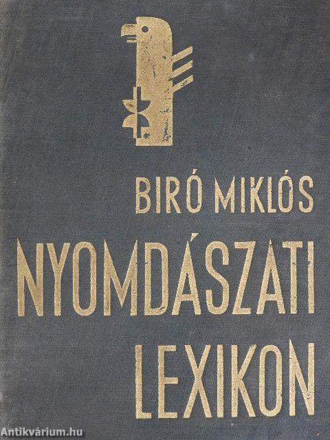 Nyomdászati lexikon