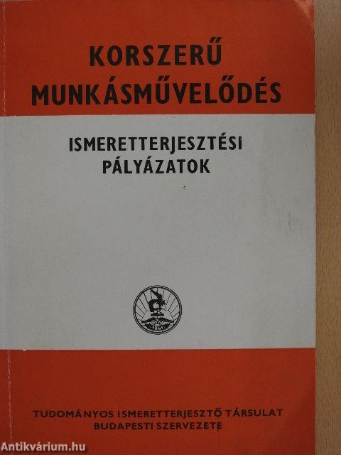 Korszerű munkásművelődés