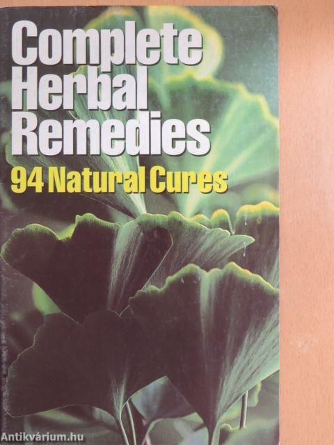 Complete Herbal Remedies