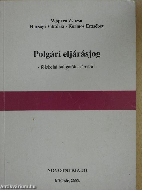 Polgári eljárásjog