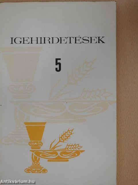 Igehirdetések 5.
