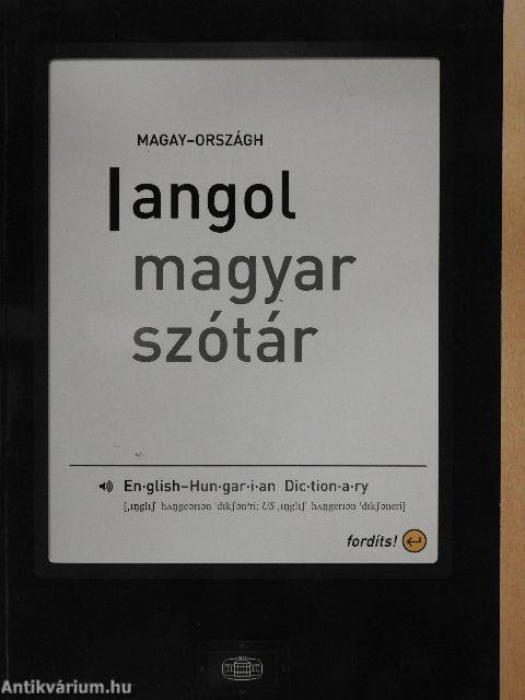 Angol-magyar szótár