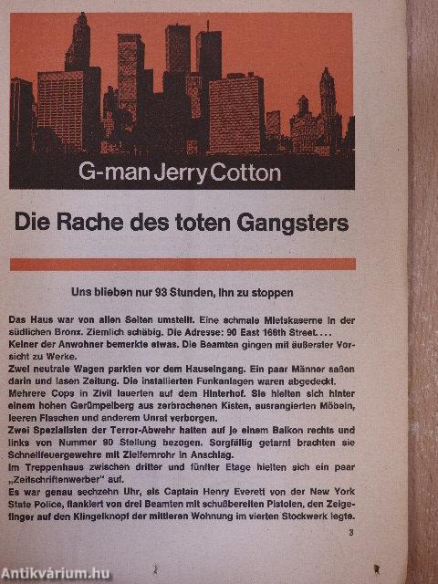 Jerry Cotton - Die Rache des toten Gangsters